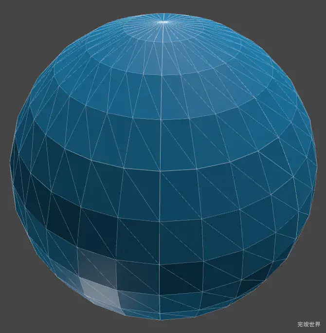 球缓冲几何体（SphereGeometry）